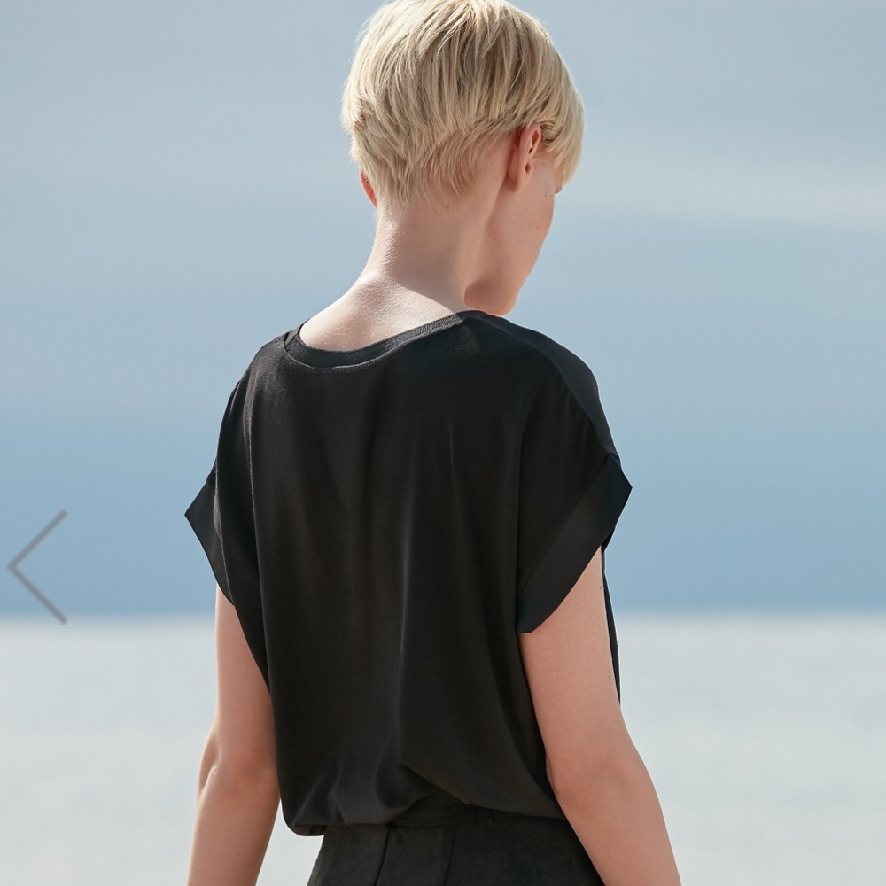 Black T-Shirt with Graphics - Picture 2 of 4